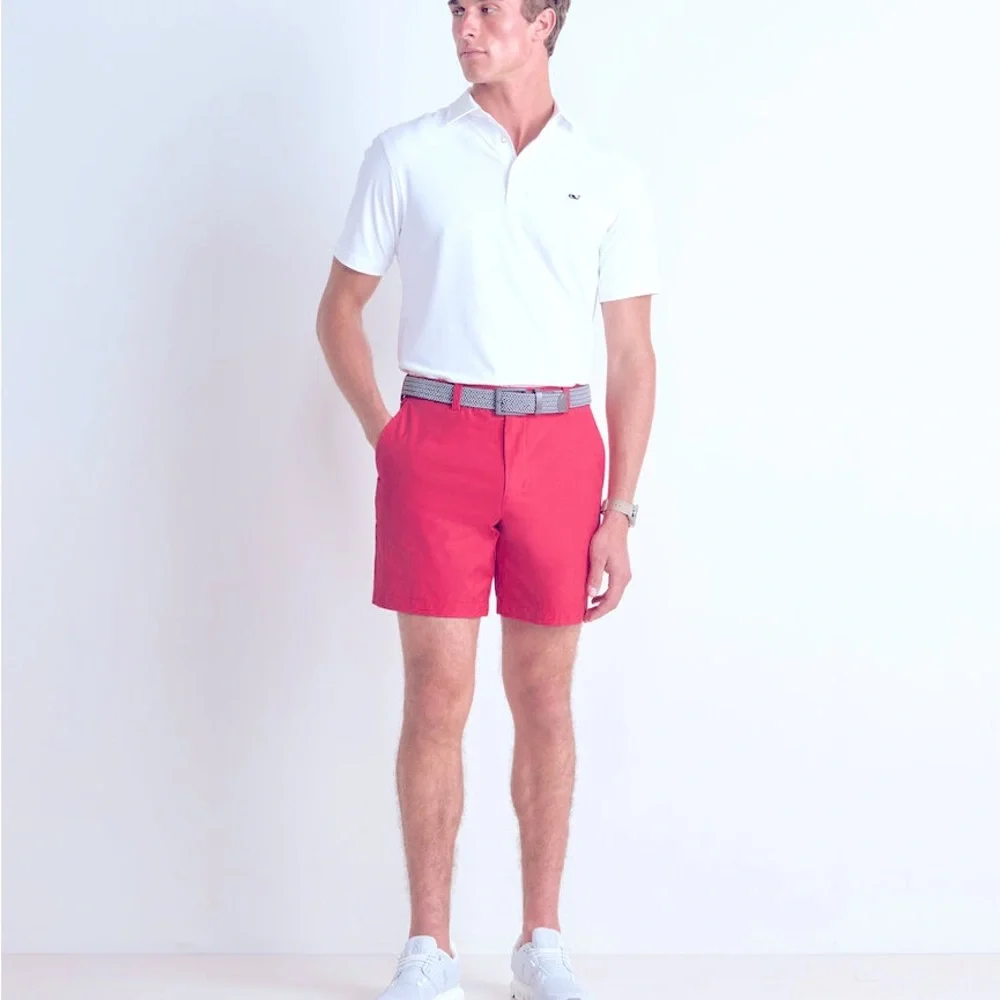 Vineyard Vines Pink ‘On the Go’ Shorts, Size 42